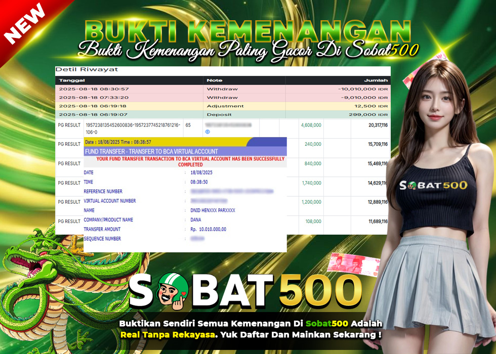 BUKTI JACKPOT SLOT MAHJONG WAYS TERPERCAYA DI INDONESIA TGL 18-08-2025