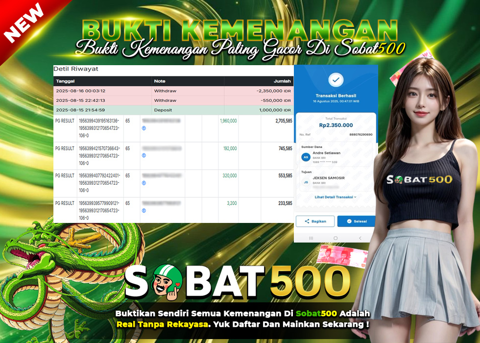 BUKTI JACKPOT SLOT MAHJONG WAYS TERPERCAYA DI INDONESIA TGL 16-08-2025