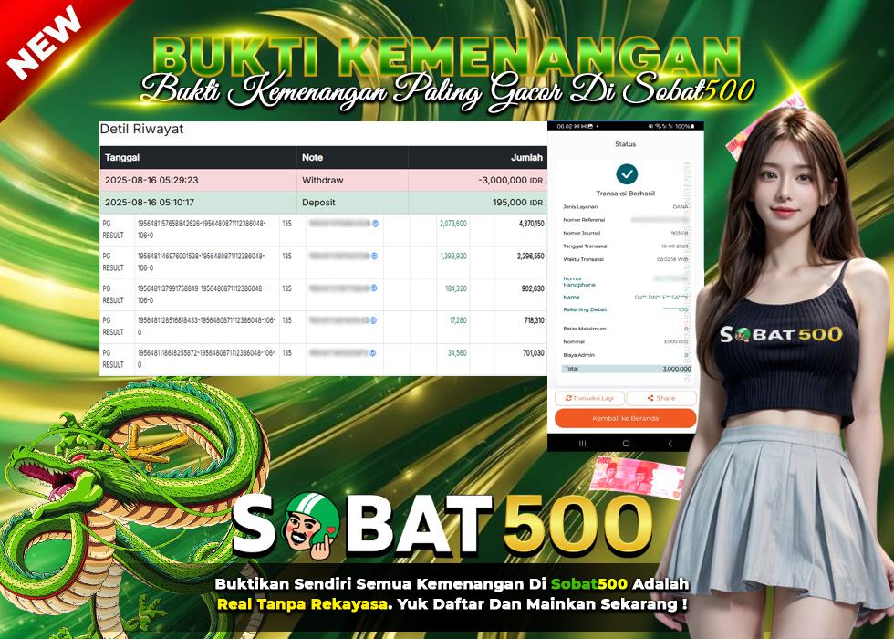 BUKTI JACKPOT SLOT WILD BOUNTY SHOWDOWN TERPERCAYA DI INDONESIA TGL 16-08-2025