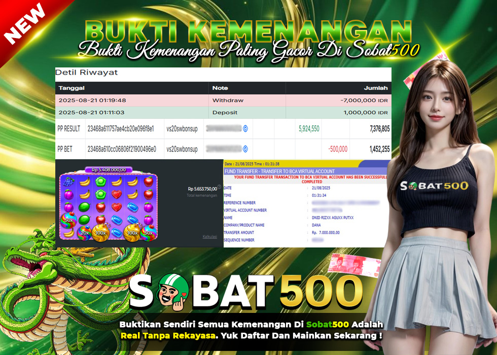 BUKTI JACKPOT SLOT SWEET BONANZA SUPER SCATTER TERPERCAYA DI INDONESIA TGL 21-08-2025